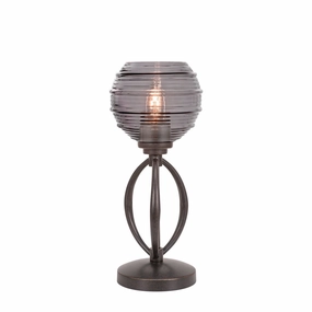 Toltec Lighting 2410-DG-5112  Marquise Lamp Dark Granite Sale on Modern Lamps