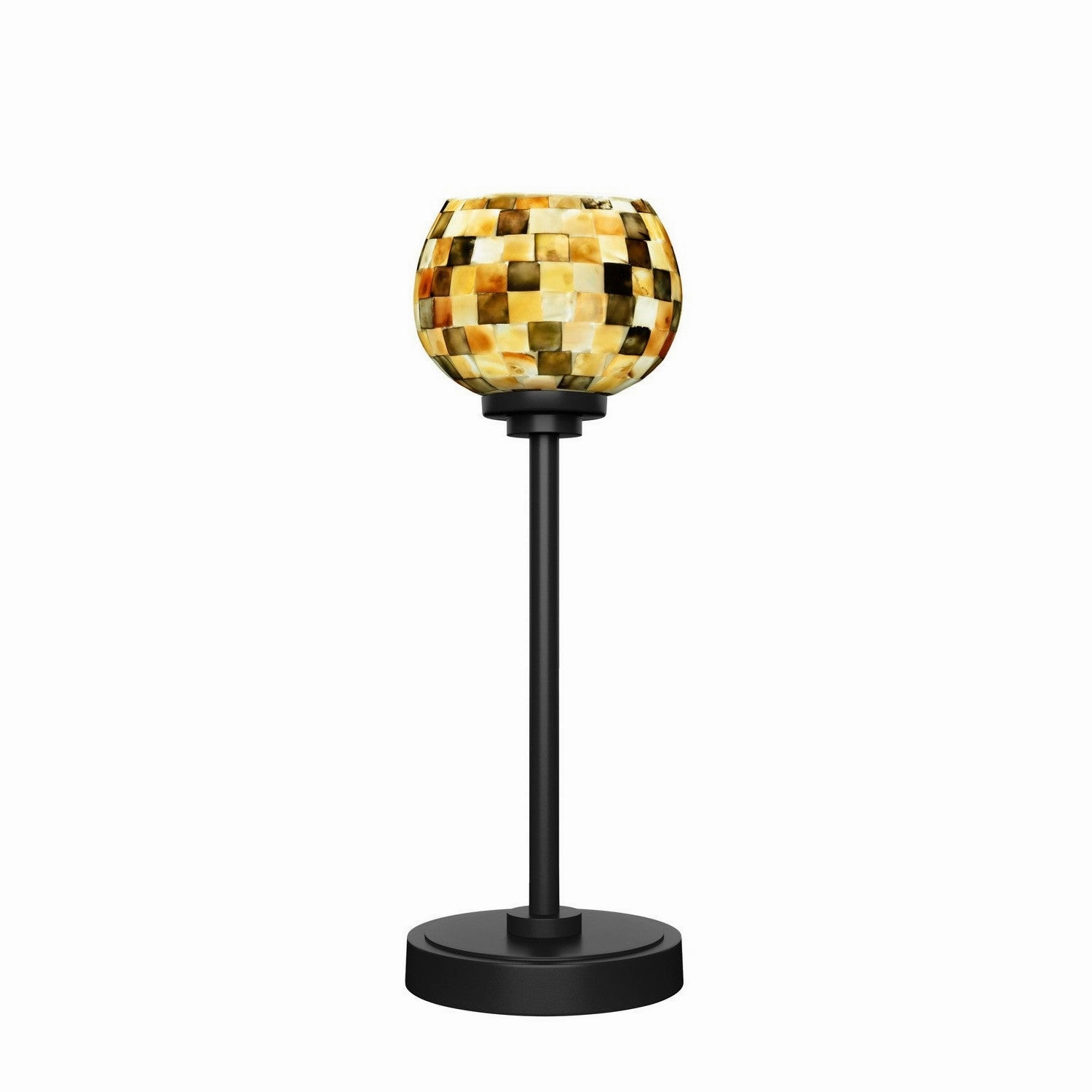 Toltec Lighting 53-MB-407 Modern Luna Lamp Matte Black Sale on Modern Lamps