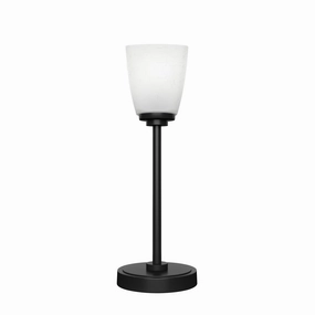 Toltec Lighting 53-MB-460 Modern Luna Lamp Matte Black Sale on Modern Lamps