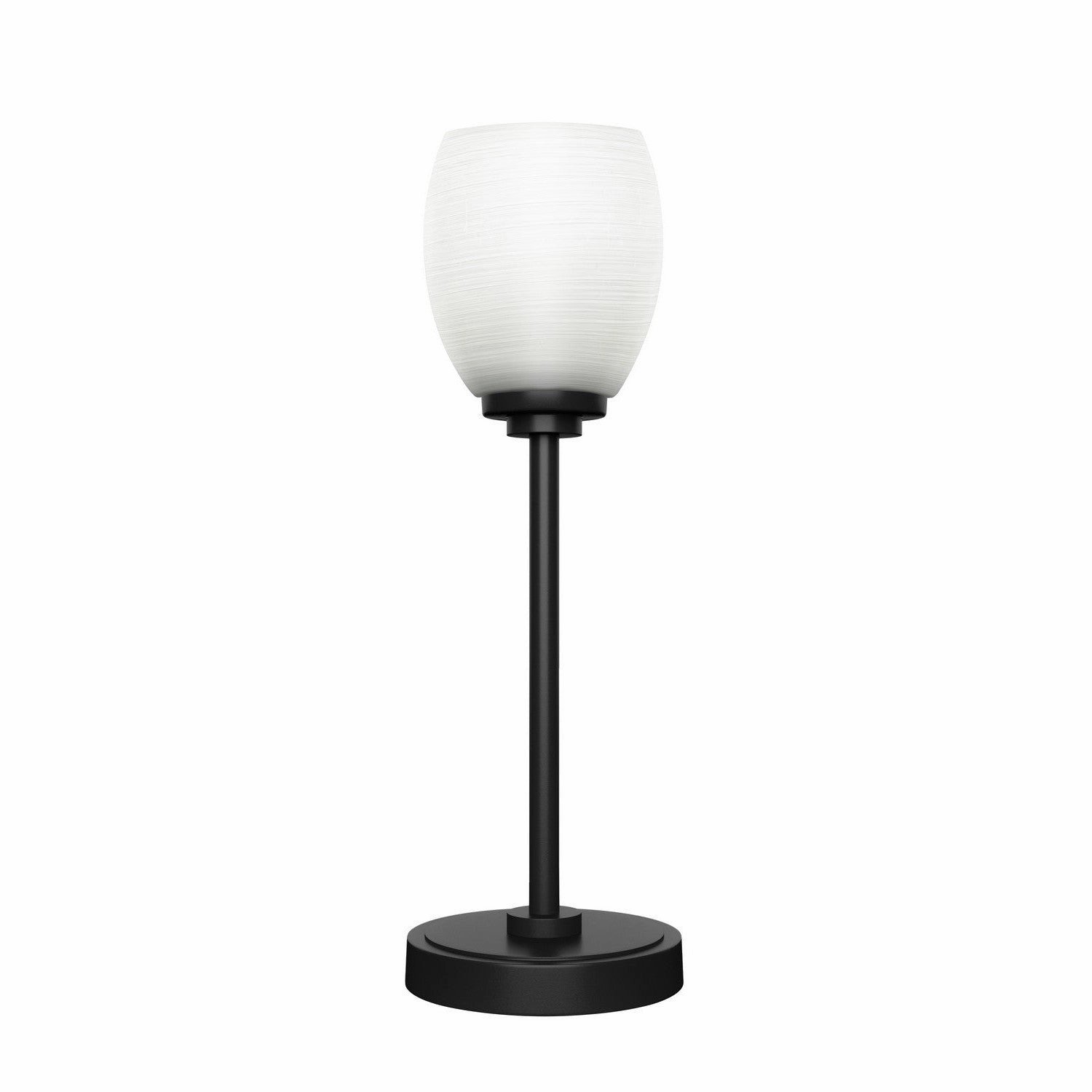 Toltec Lighting 53-MB-615 Modern Luna Lamp Matte Black Sale on Modern Lamps