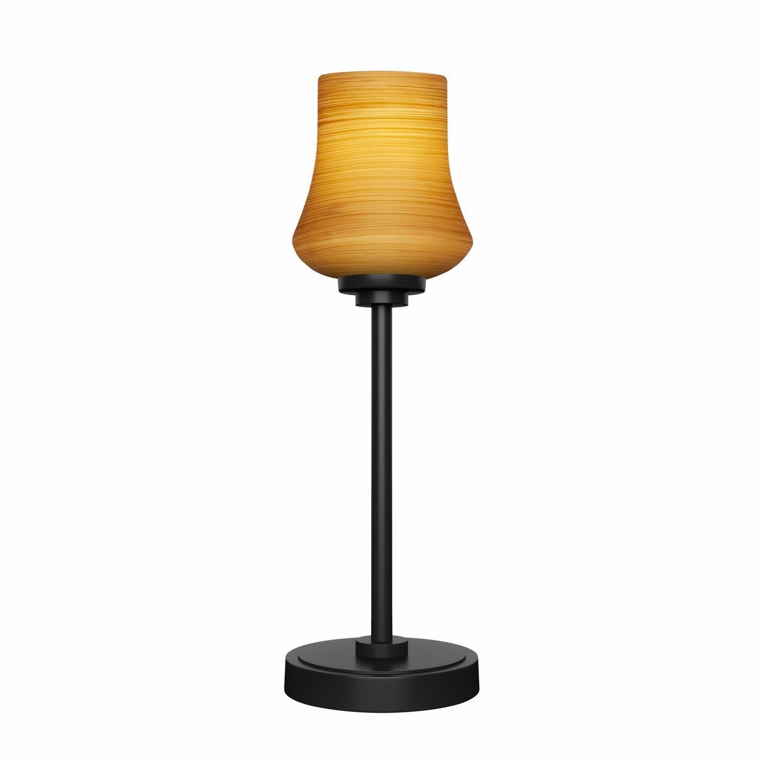 Toltec Lighting 53-MB-680 Modern Luna Lamp Matte Black Sale on Modern Lamps