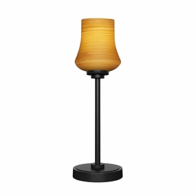 Toltec Lighting 53-MB-680 Modern Luna Lamp Matte Black Sale on Modern Lamps