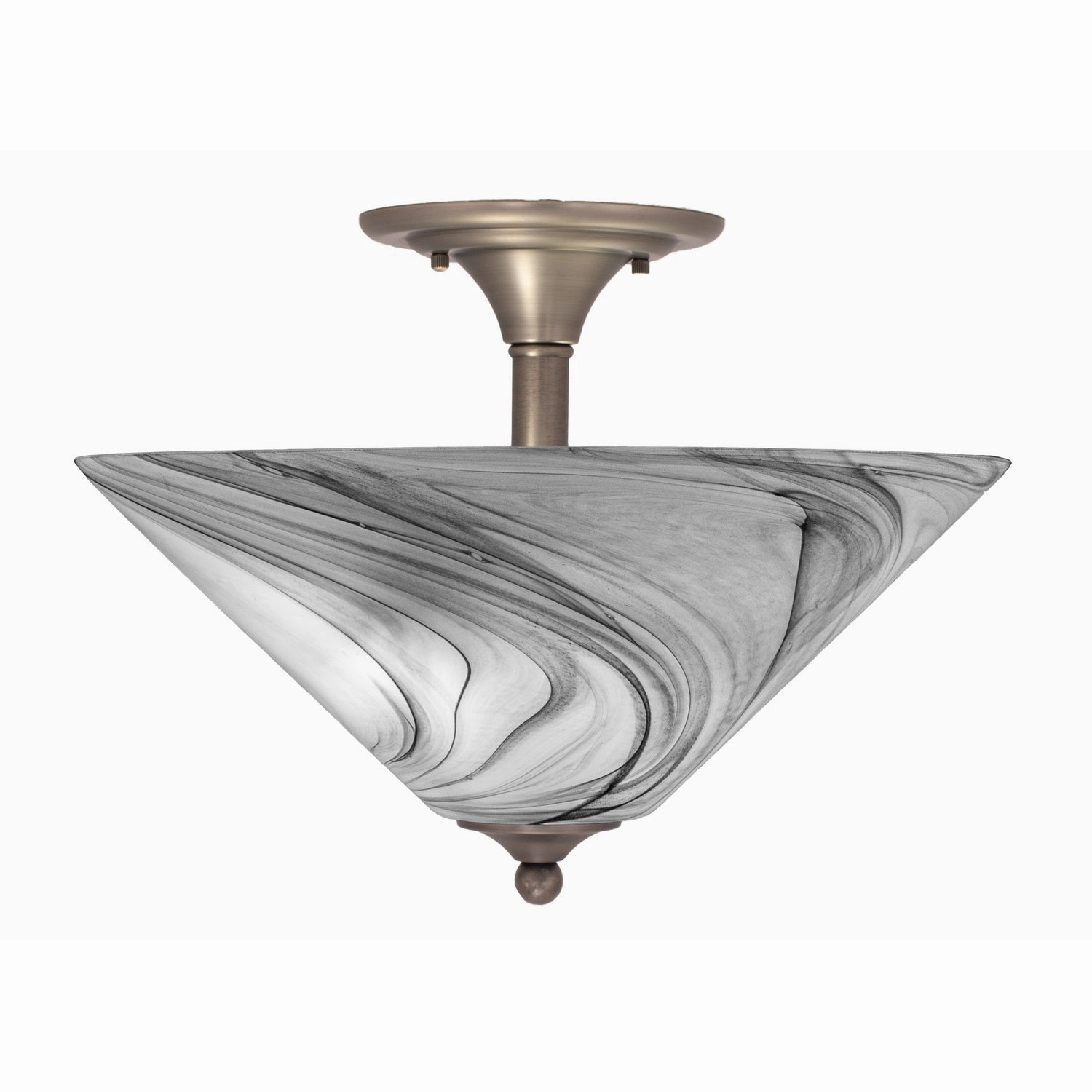 Toltec Semi-Flushes 121-bn-2169 Ceiling Light - Brushed Nickel Online shop Ceiling Lights