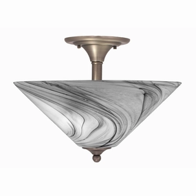 Toltec Semi-Flushes 121-bn-2169 Ceiling Light - Brushed Nickel Online shop Ceiling Lights
