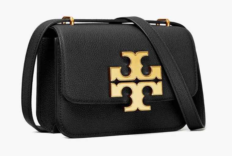 Tory Burch Small Eleanor Pebbled Convertible Shoulder Bag