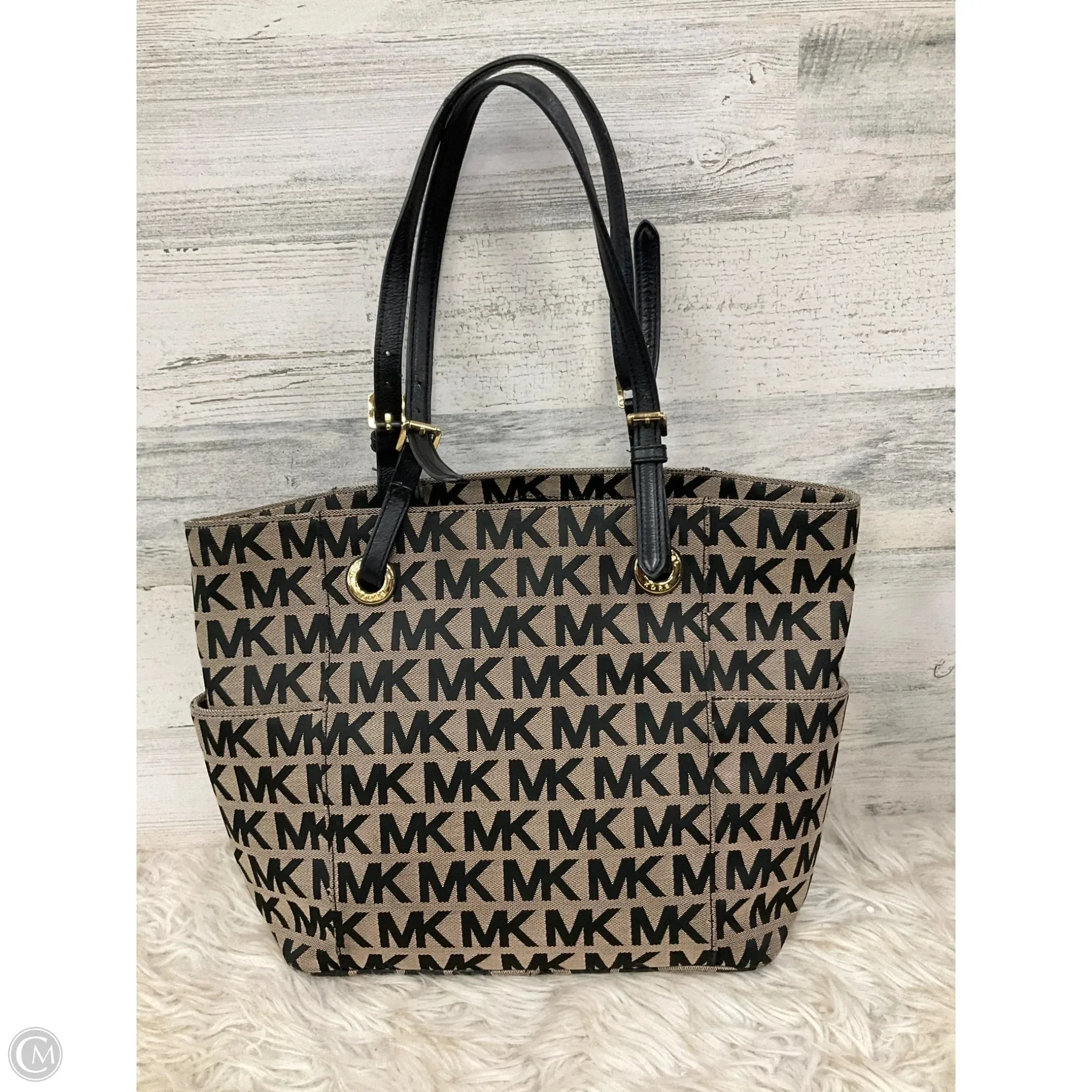 Tote Designer By Michael Kors, Size: Large