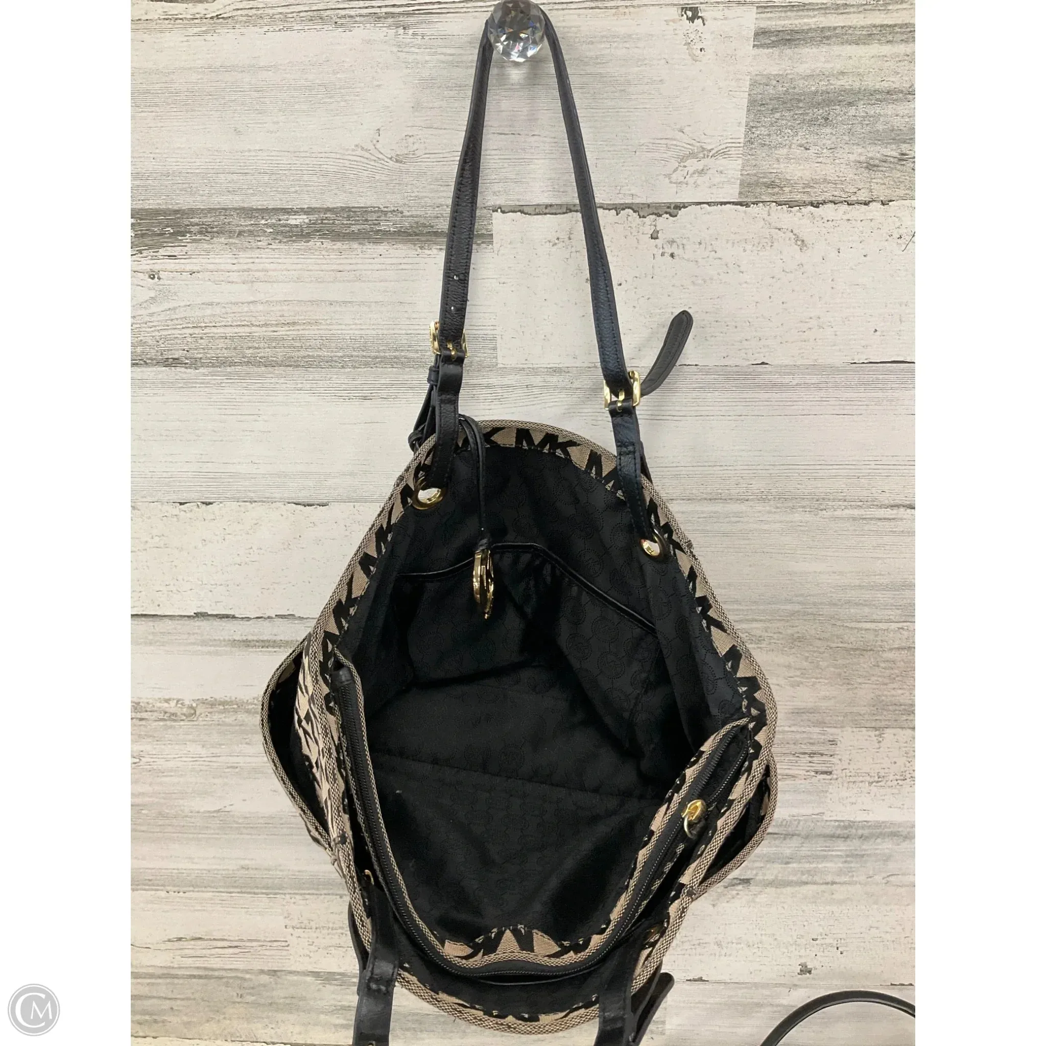 Tote Designer By Michael Kors, Size: Large