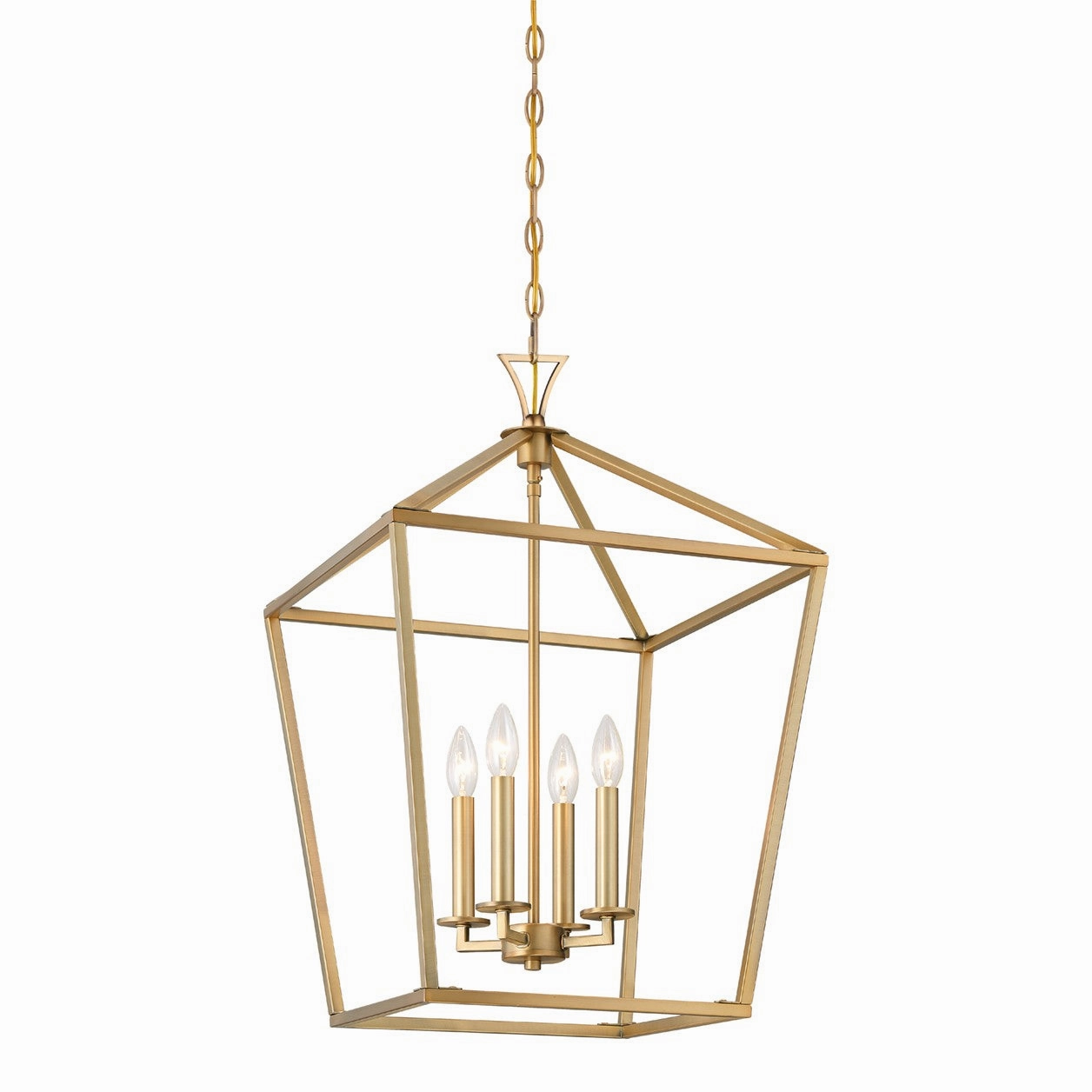 Townsend Four Light Pendant Warm Brass Cheap Ceiling Lights available