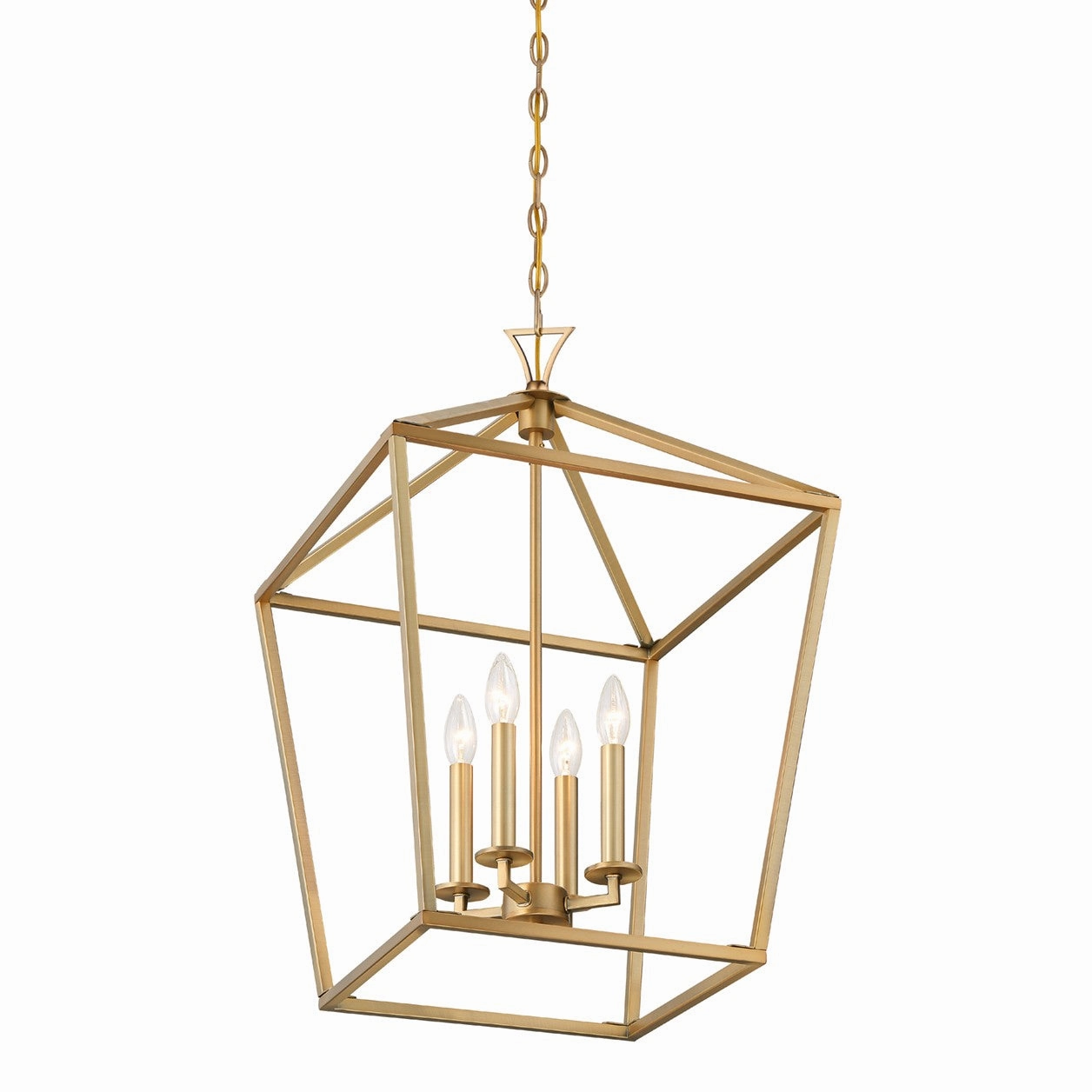 Townsend Four Light Pendant Warm Brass Cheap Ceiling Lights available