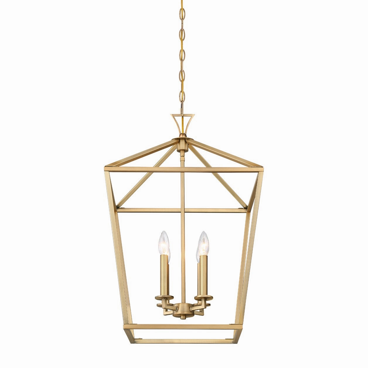 Townsend Four Light Pendant Warm Brass Cheap Ceiling Lights available
