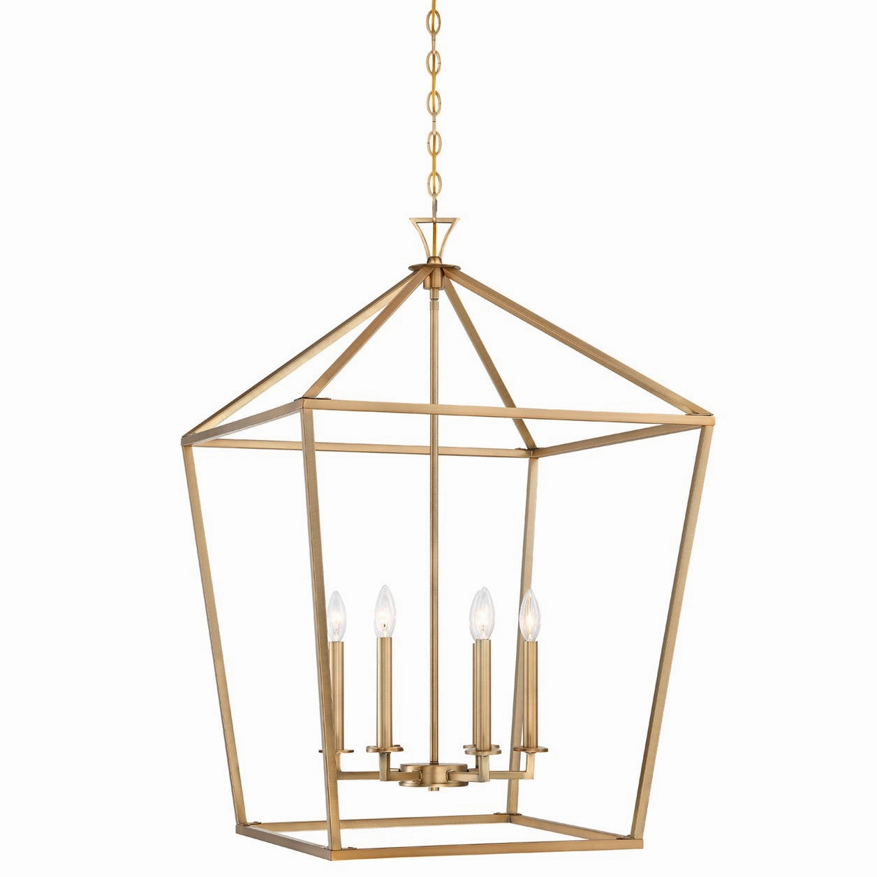 Townsend Six Light Pendant Warm Brass Ceiling Lights Lighting cheap deals