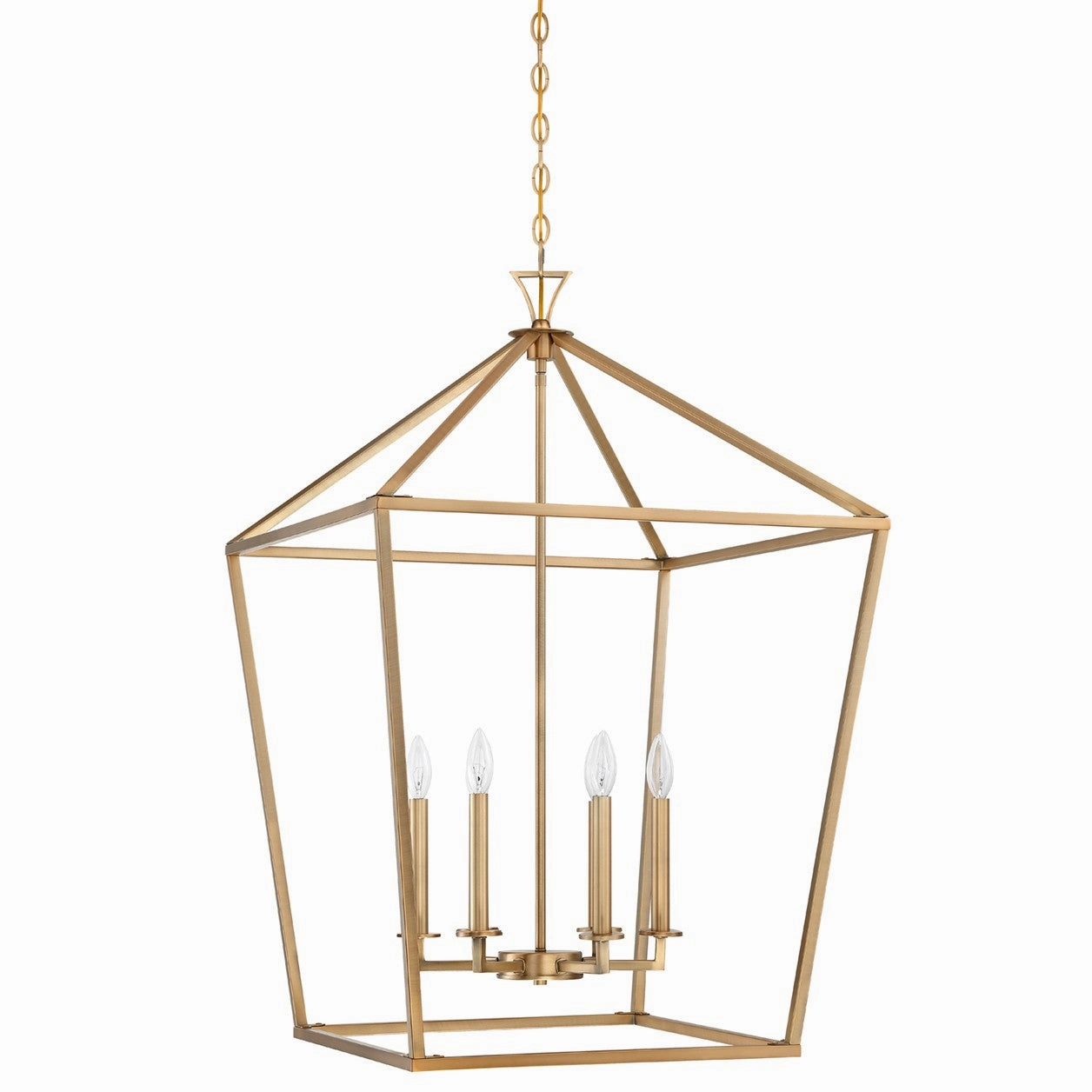 Townsend Six Light Pendant Warm Brass Cheap Ceiling Lights available