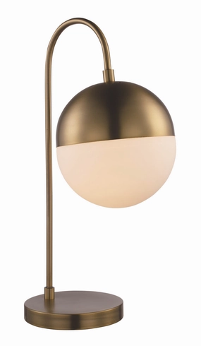 Trans Globe Imports RTL-9065 SG  One Light Table Lamp Lamp Gold, Champ, Gld Leaf Sale on Modern Lamps