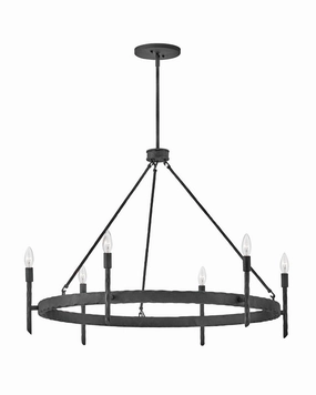 Tress LED Chandelier in Forged Iron Modern Ceiling Lights shop