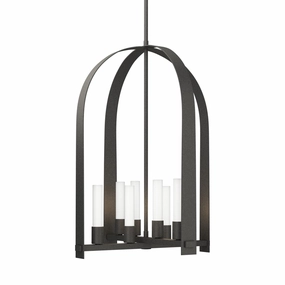 Triomphe Eight Light Pendant Natural Iron Ceiling Lights Lighting outlet store