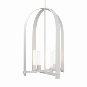 Triomphe Four Light Pendant White Ceiling Lights Lighting outlet store