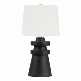 Troy Lighting PTL1225-PBR/CCH Modern Grover Lamp Patina Brass Sale on Modern Lamps