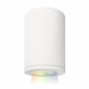 Tube Arch LED Flush Mount White Outdoor Ceiling Mount Lighting clearance