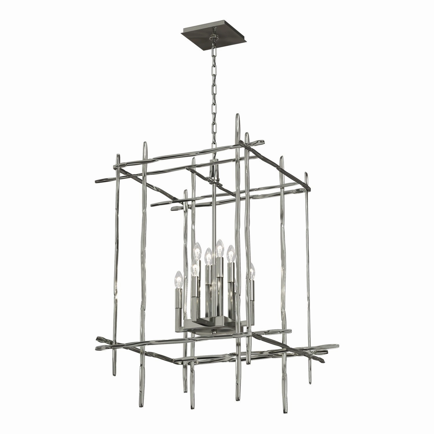 Tura Eight Light Chandelier Sterling Ceiling Lights Lighting outlet store