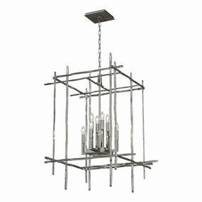 Tura Eight Light Chandelier Sterling Ceiling Lights Lighting outlet store