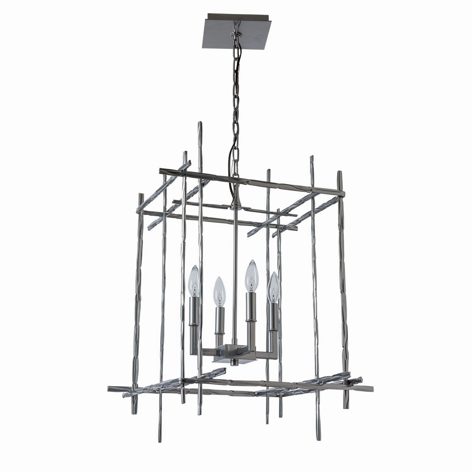 Tura Four Light Chandelier Sterling Designer Ceiling Lights for less