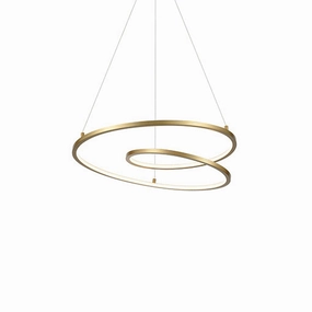Twist LED Pendant Antique Brass Ceiling Lights Lighting best price