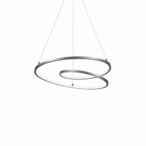 Twist LED Pendant Antique Silver Ceiling Lights Lighting best price