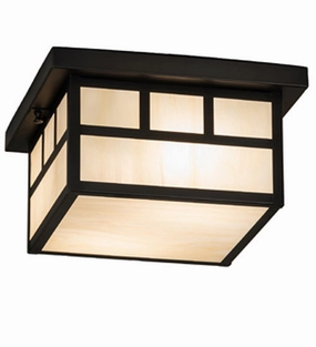 Two Light Flush Mount Outdoor Ceiling Mount Lighting hot sale