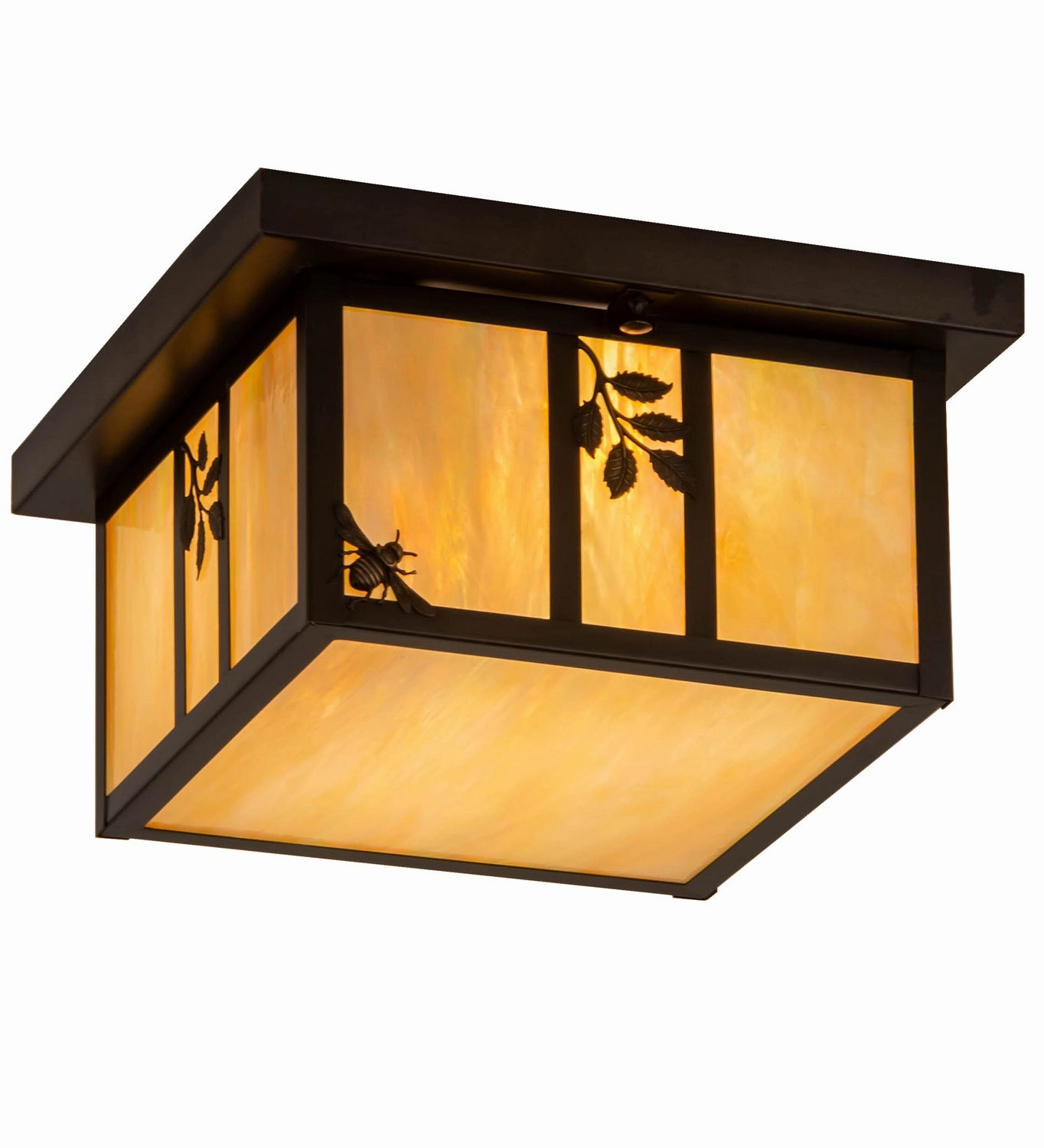 Two Light Flushmount Outdoor Ceiling Mount Lighting hot sale