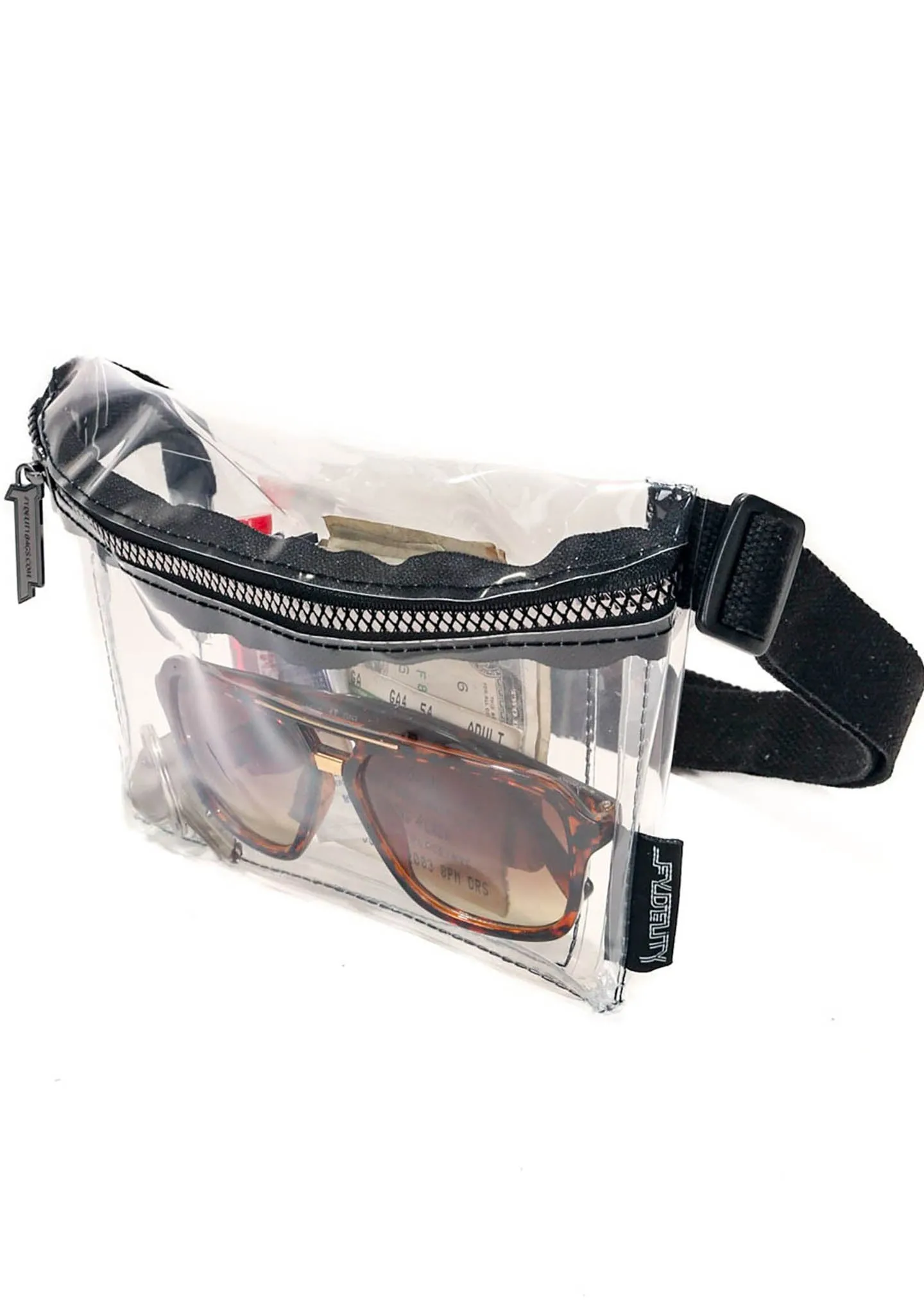 Ultra Slim Clear Bag Policy Fanny Pack