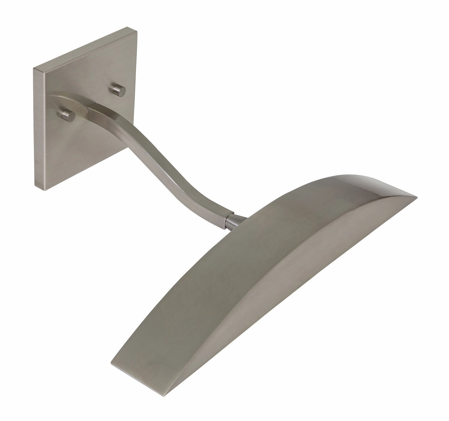 Ultra-Wide Two Light Picture Light Satin Nickel Wall Lights cheap shop