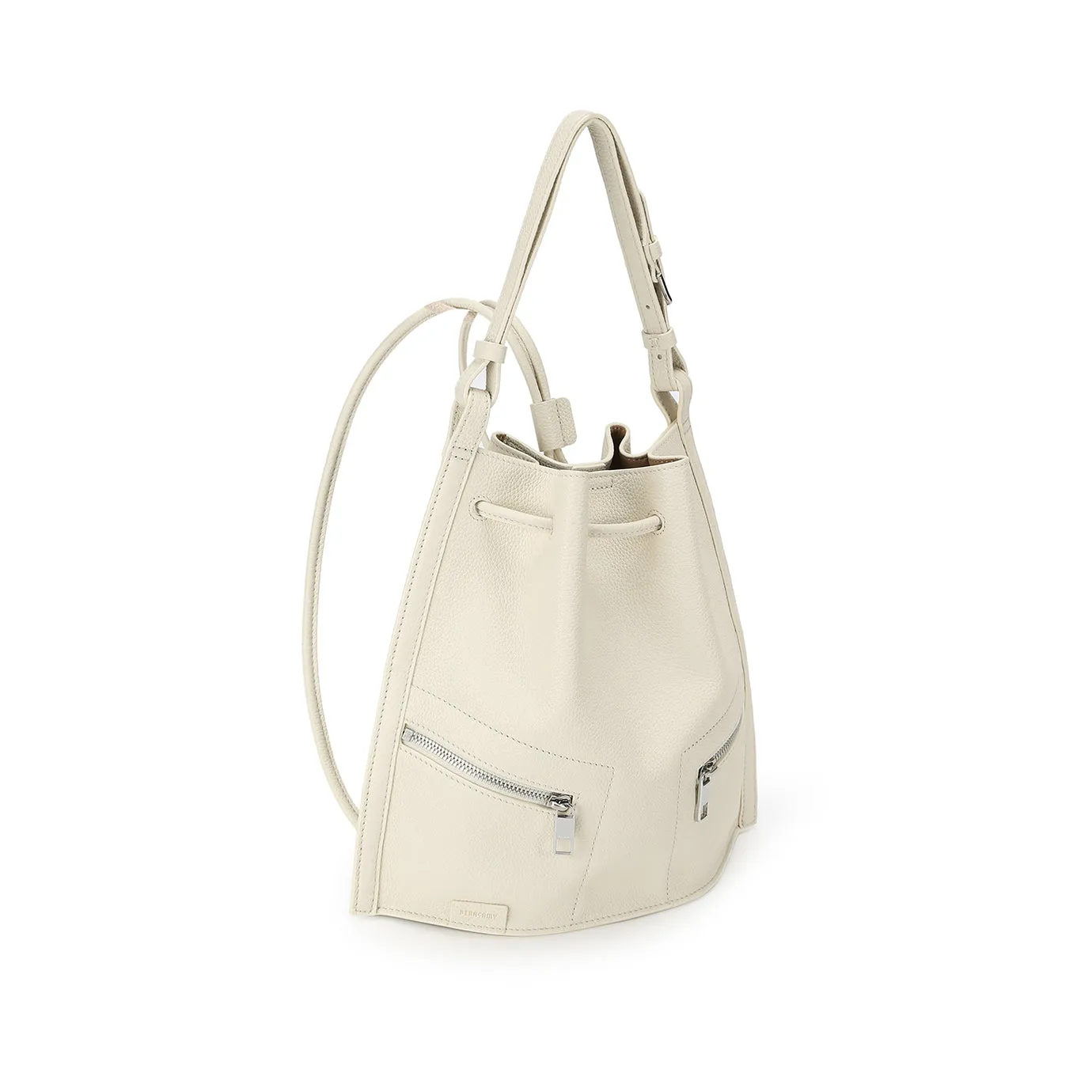 Ursula 2-Way Hobo Backpack Small - Cream Beige