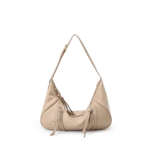 Ursula V11 2-Way Drape Hobo / Crossbody Bag Small - Toffee