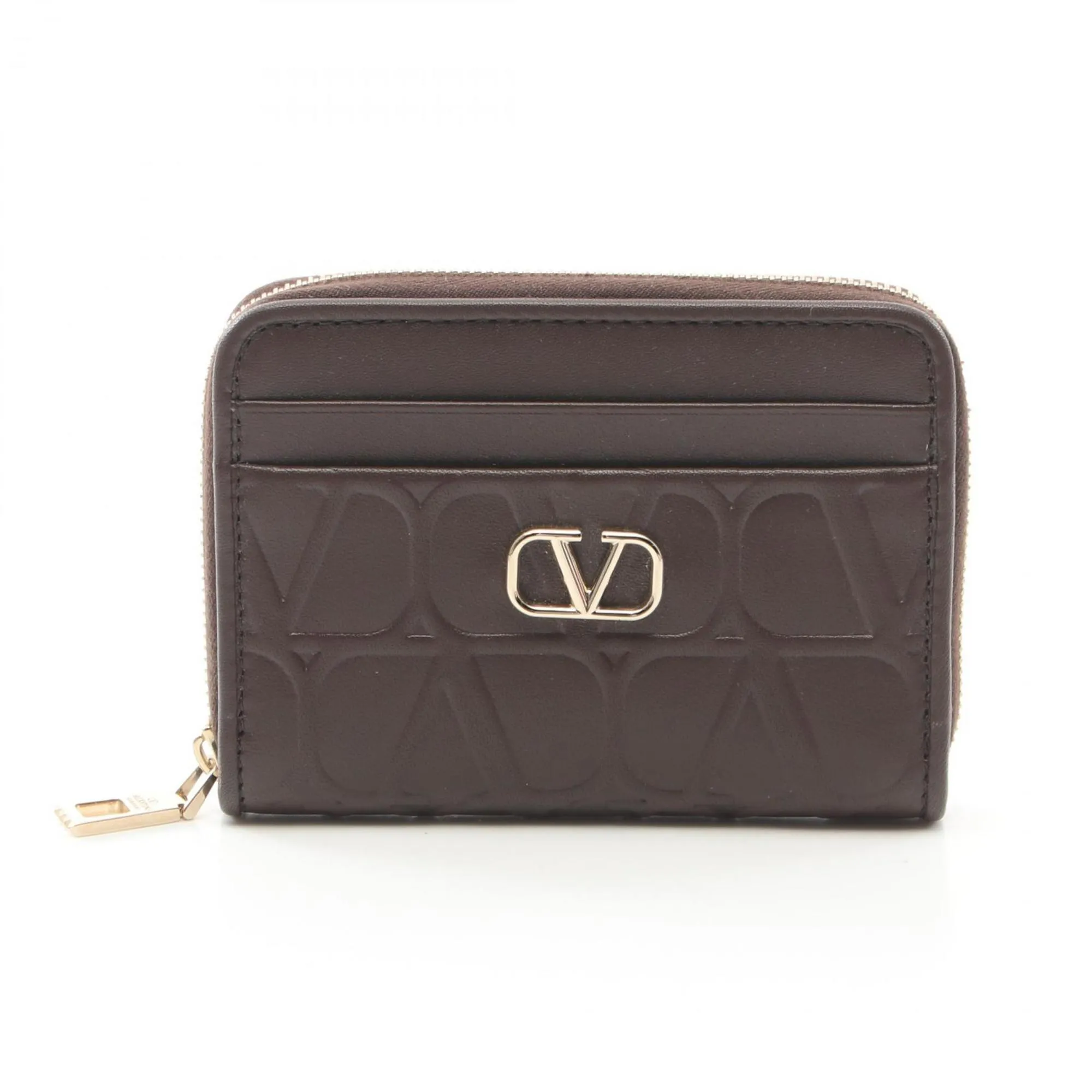 Valentino Leather Coin Purse/Coin Case (Pre-Owned)