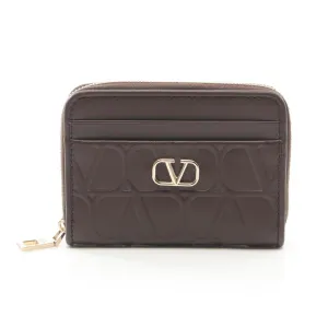 Valentino Leather Coin Purse/Coin Case (Pre-Owned)