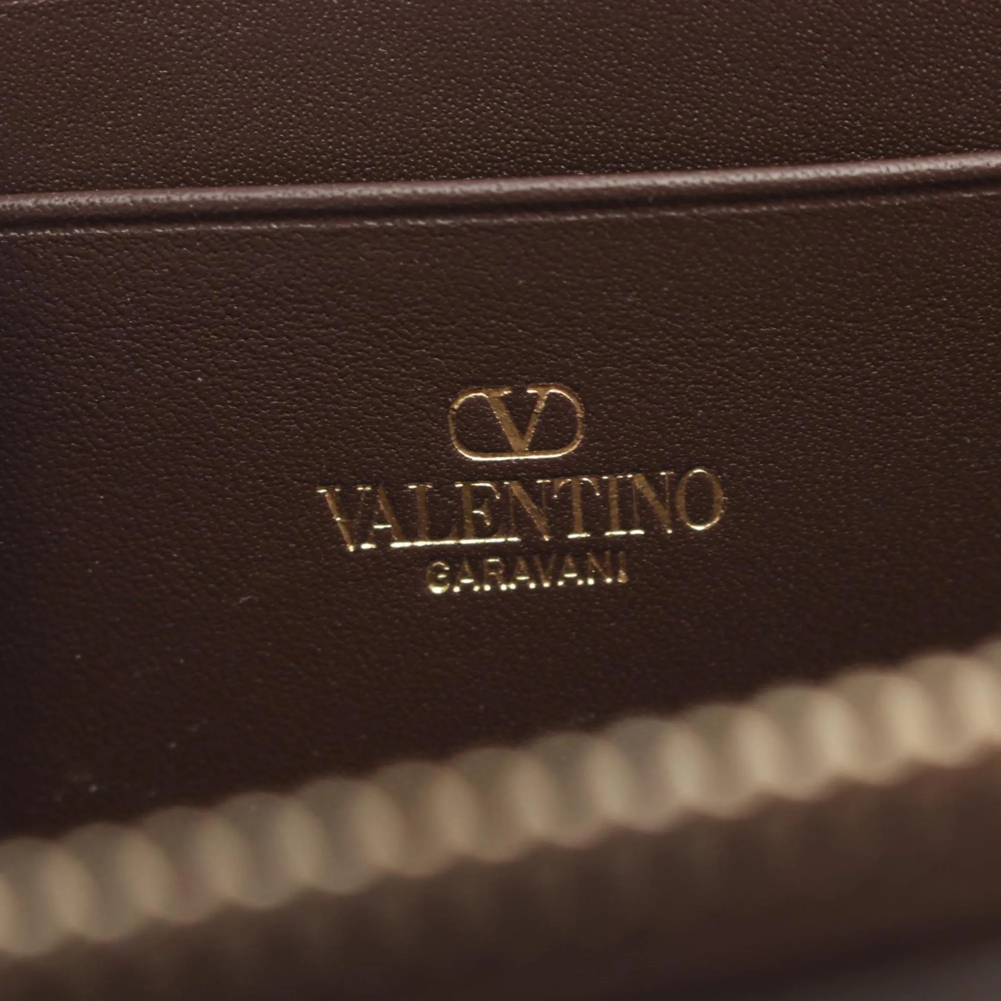 Valentino Leather Coin Purse/Coin Case (Pre-Owned)