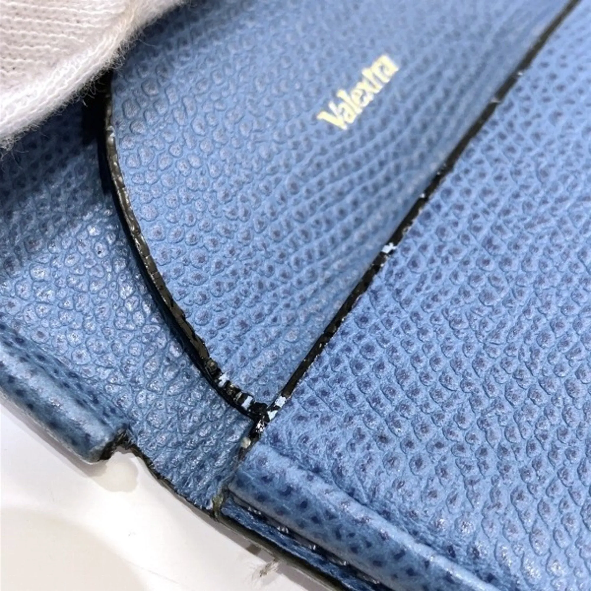 Valextra Leather Coin Purse/Coin Case (Pre-Owned)