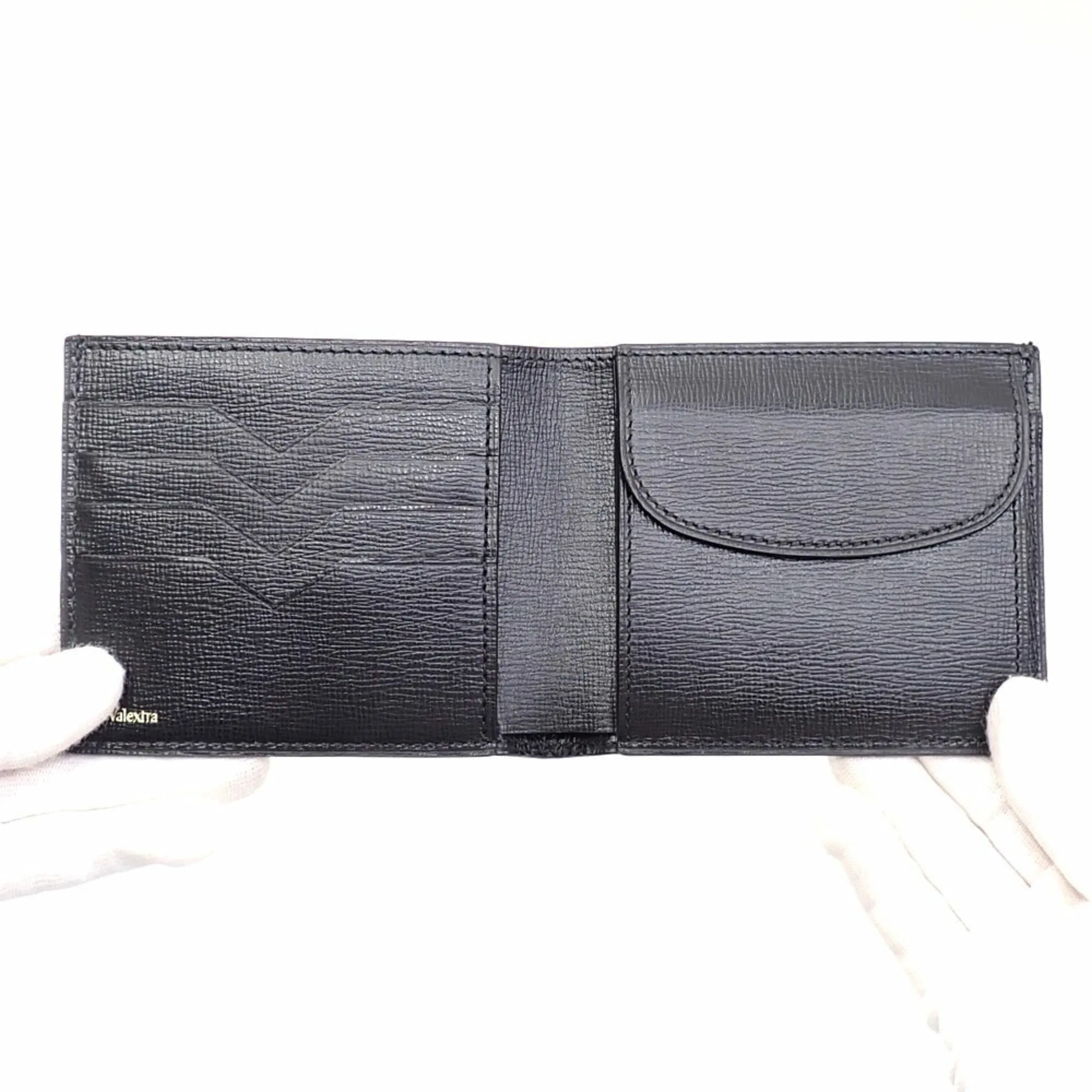 Valextra Leather Wallet (Bi-Fold) (Pre-Owned)