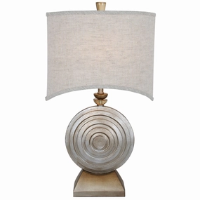 Van Teal Lighting 131872 Ring O One Light Table Lamp Lamp Two-Tone Sale on Modern Lamps