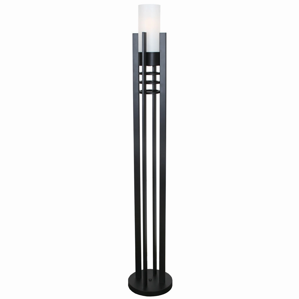 Van Teal Lighting 620168 Metropolis One Light Floor Lamp Lamp Black Buy Lamps cheap online