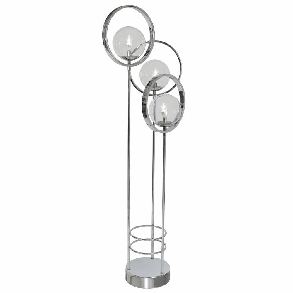 Van Teal Lighting 727281 Elite Three Light Floor Lamp Lamp Chrome Buy Lamps cheap online