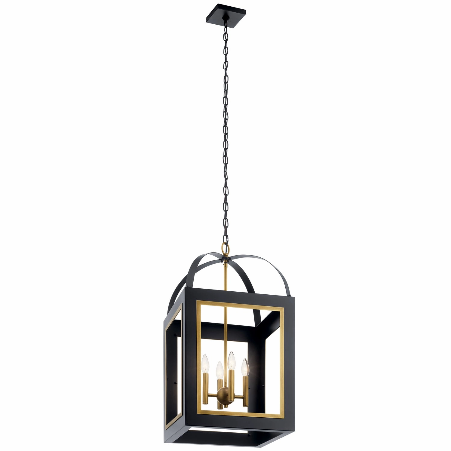 Vath Four Light Foyer Pendant Black Ceiling Lights Lighting free shipping