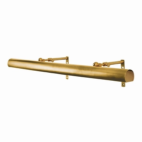 Vernon Four Light Picture Light With Plug Aged Brass Contemporary Wall Lights outlet