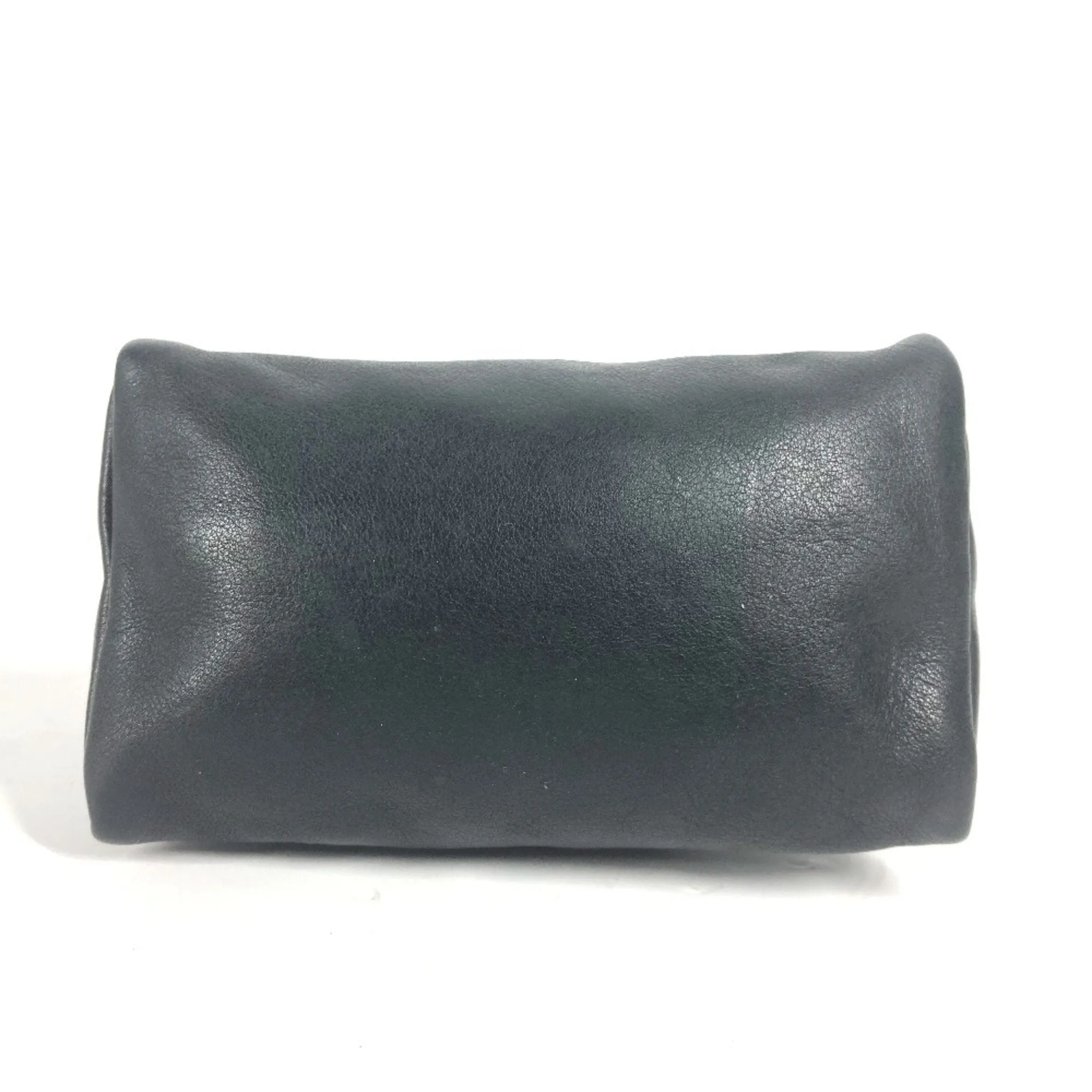 Versace gold Leather Pouch (Pre-Owned)