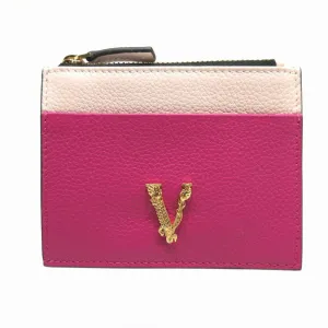 Versace  Leather Coin Purse/Coin Case (Pre-Owned)