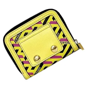 Versace  Leather Coin Purse/Coin Case (Pre-Owned)