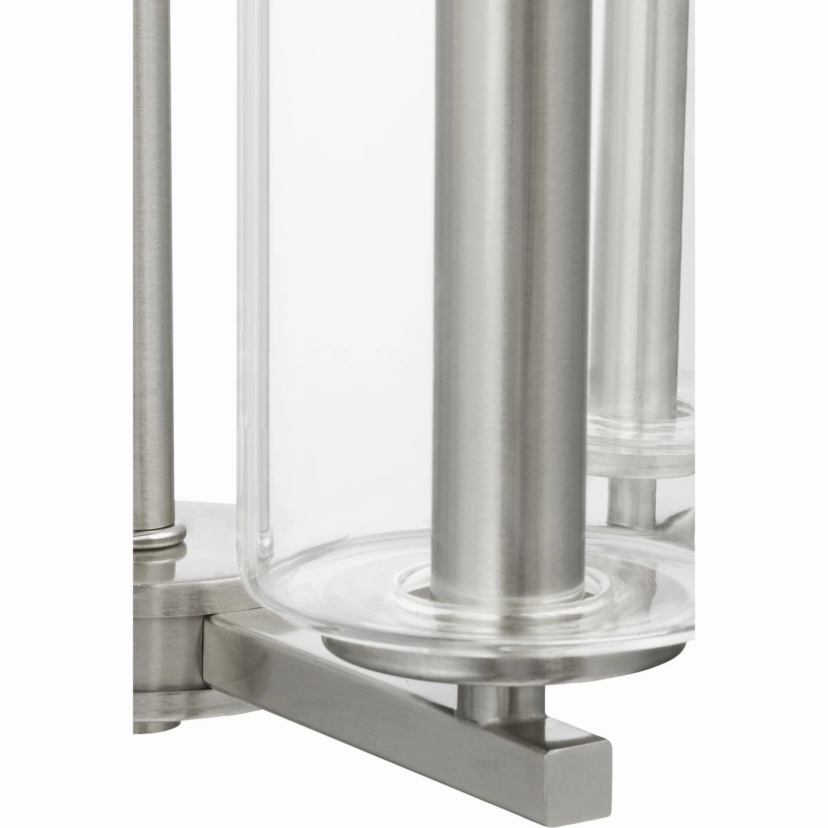 Vertex Four Light Foyer Pendant Brushed Nickel Cheap Ceiling Lights available