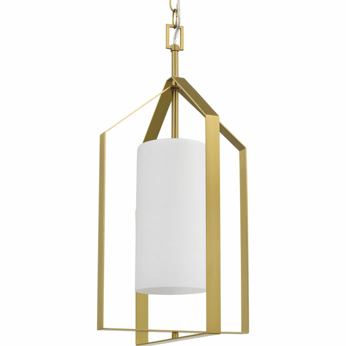 Vertex One Light Foyer Pendant Brushed Gold Cheap Ceiling Lights available