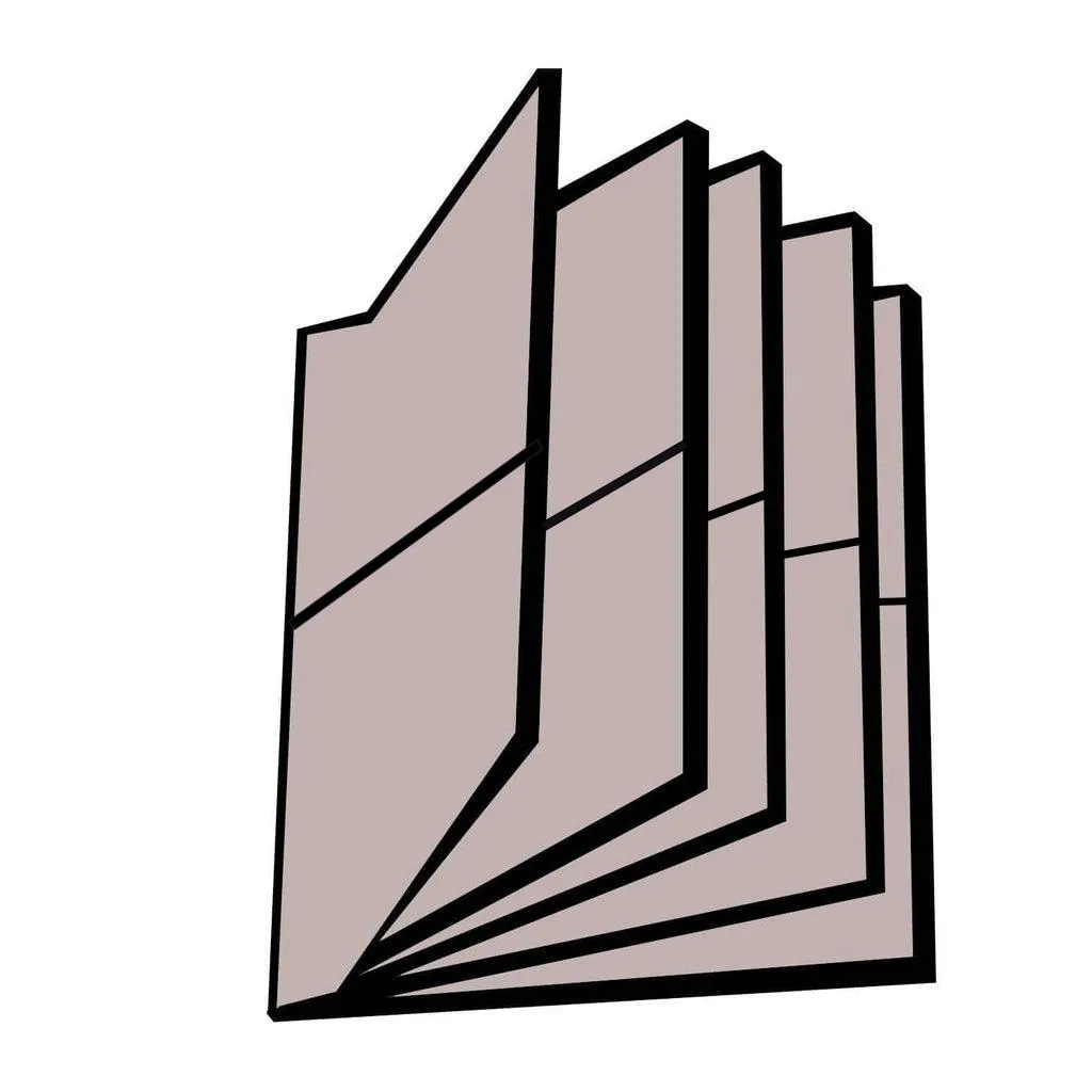 Vinyl Horizontal Double Decker Window Inserts for Hipster Wallets