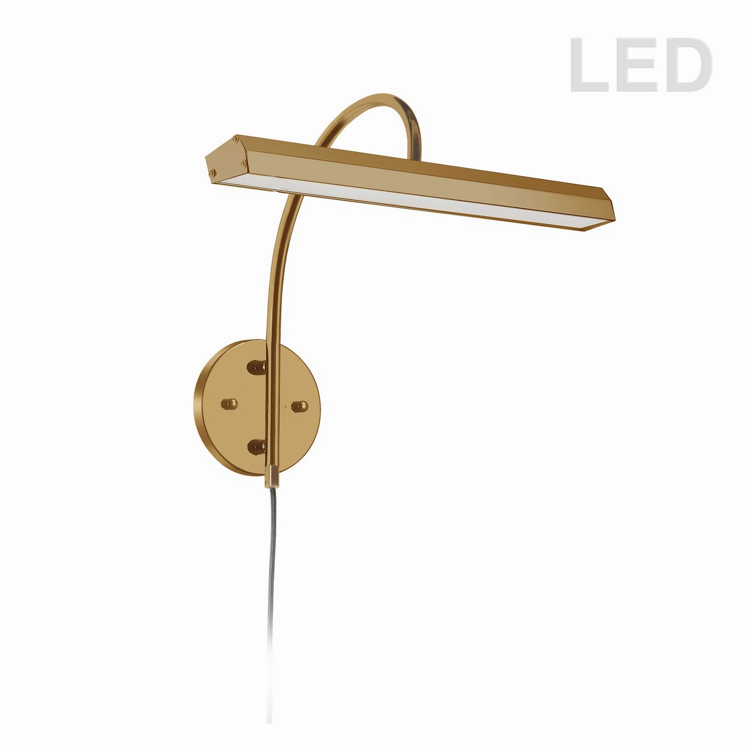 Visual Comfort Modern 700MOBRK9352003R Burk Led Head Decor Brass - Antique Wall Lighting outlet online